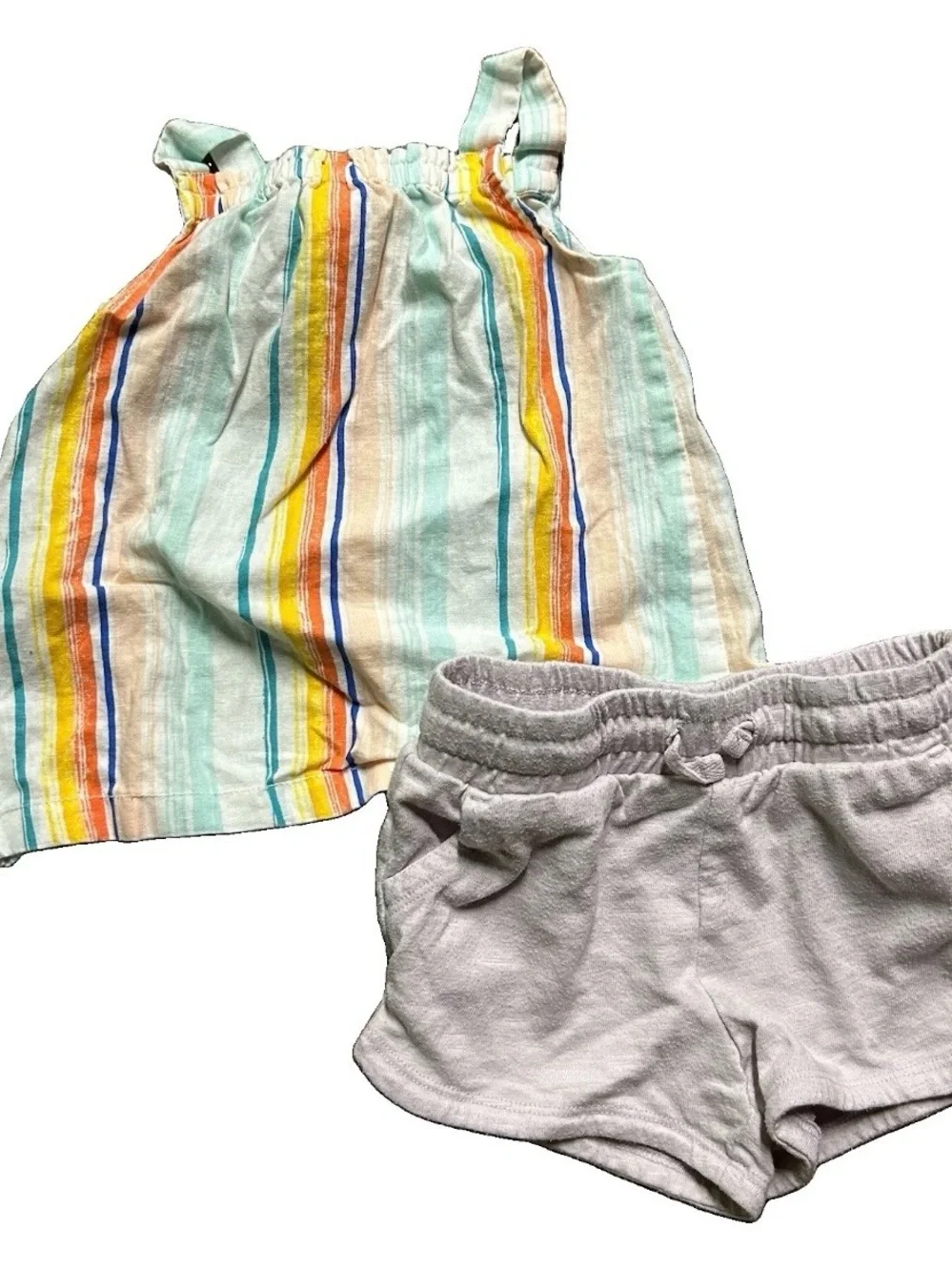 Toddler Girl Summer Clothing Dress Shorts Tank Top Size 2T